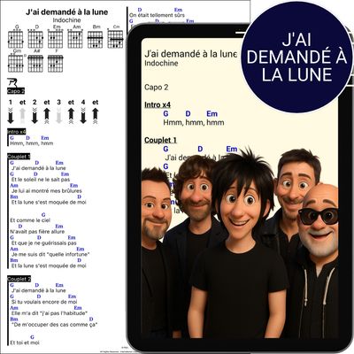J'ai demandé à la lune