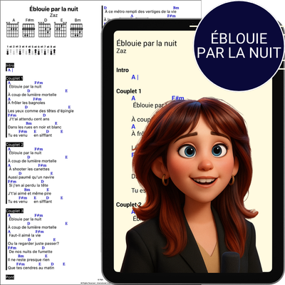 Éblouie par la nuit