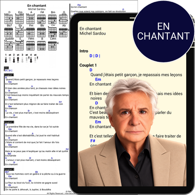 En chantant
