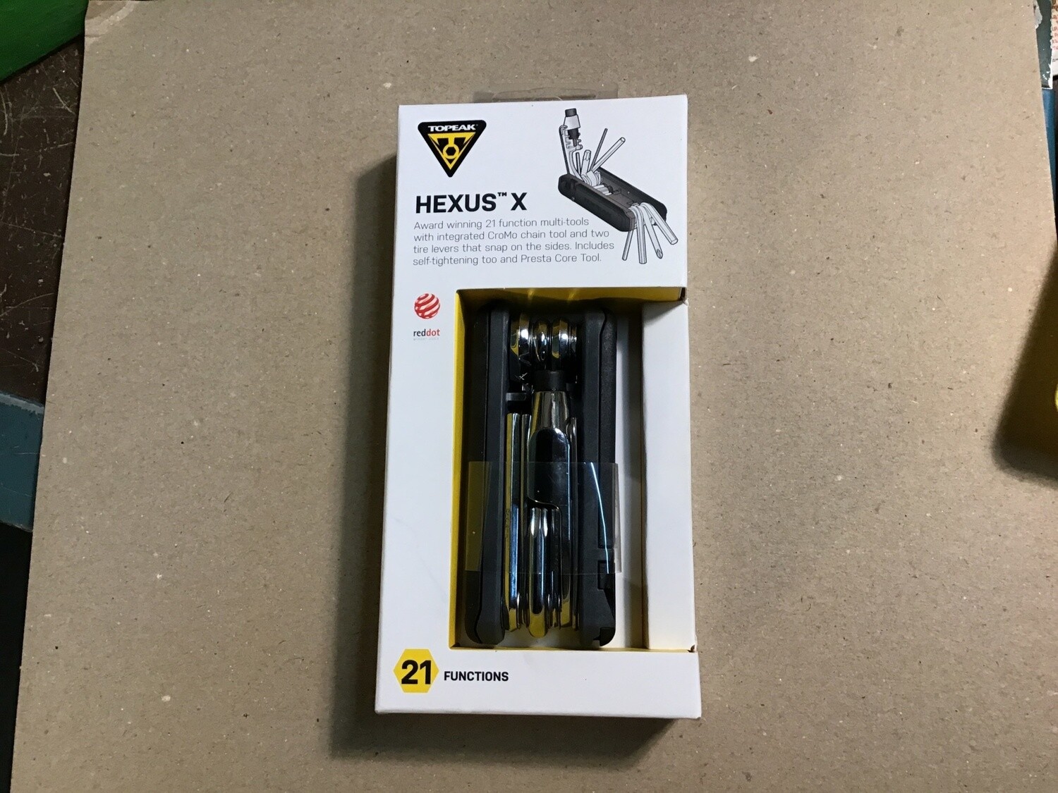 Topeak Hexus X Multi Tool: Black