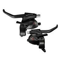 SHIFT/BRAKE LEVER SET, ST-M310-L-2, BLACK,R&amp;L, 3X8-SP