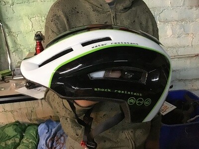 Lazer Sport Urbanize Helmet, xxs-md, 52-57cm, Black, White, Green