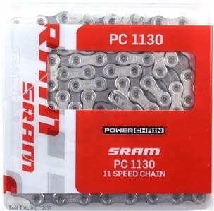 SRAM PC-1130 Chain - 11-Speed, 120 Links, Silver/Gray