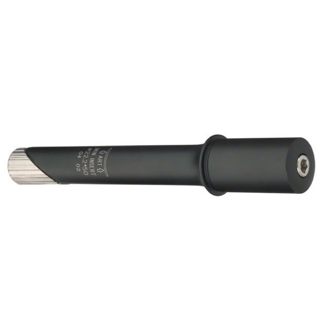 Dimension Steerer Adaptor 1" quill to 1-1/8" Threadless Black