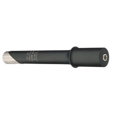 Dimension Steerer Adaptor 1" quill to 1-1/8" Threadless Black