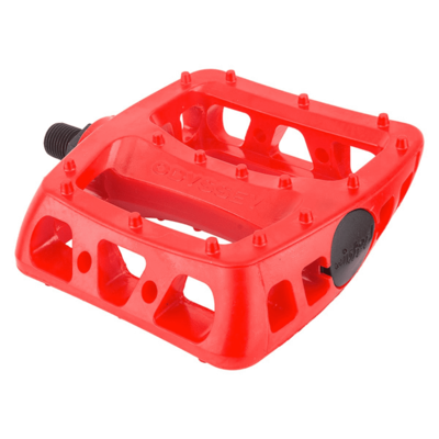 Odyssey Twisted PC Pedals 9/16" Solid P. Red