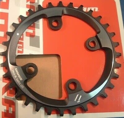 XX1 Chain Ring 32T 76BCD Alum 6mm Grey 11 speed