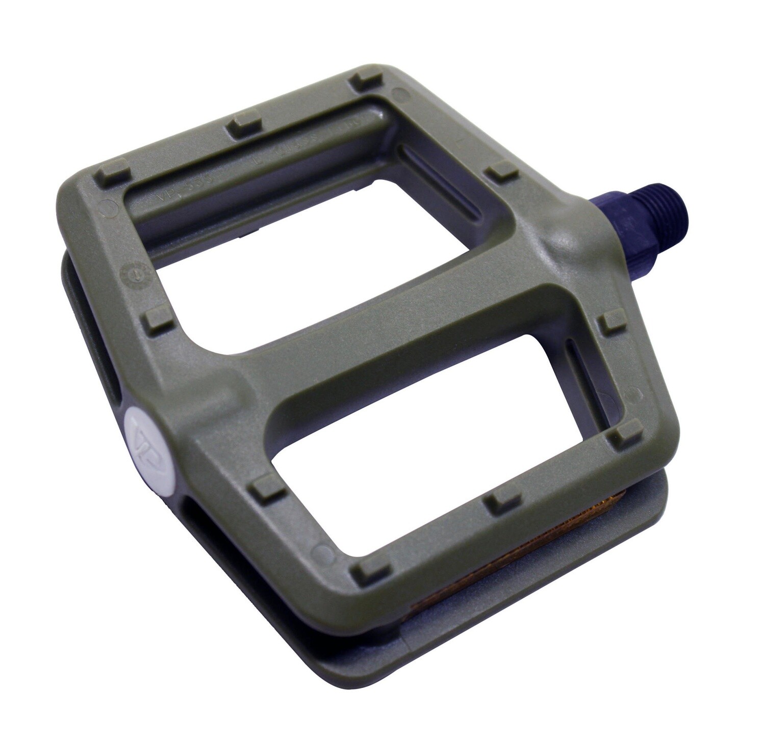 VP Components Grind Pedals - Platform, Plastic, 9/16", Black