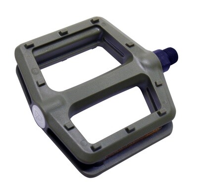 VP Components Grind Pedals - Platform, Plastic, 9/16", Black
