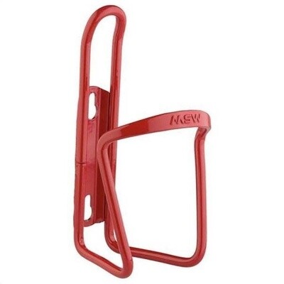 MSW AC-100 Alloy Water Bottle Cage 6mm rod Red