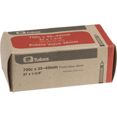 Q-Tubes 700c x 35-43mm 48mm Presta Valve Tube