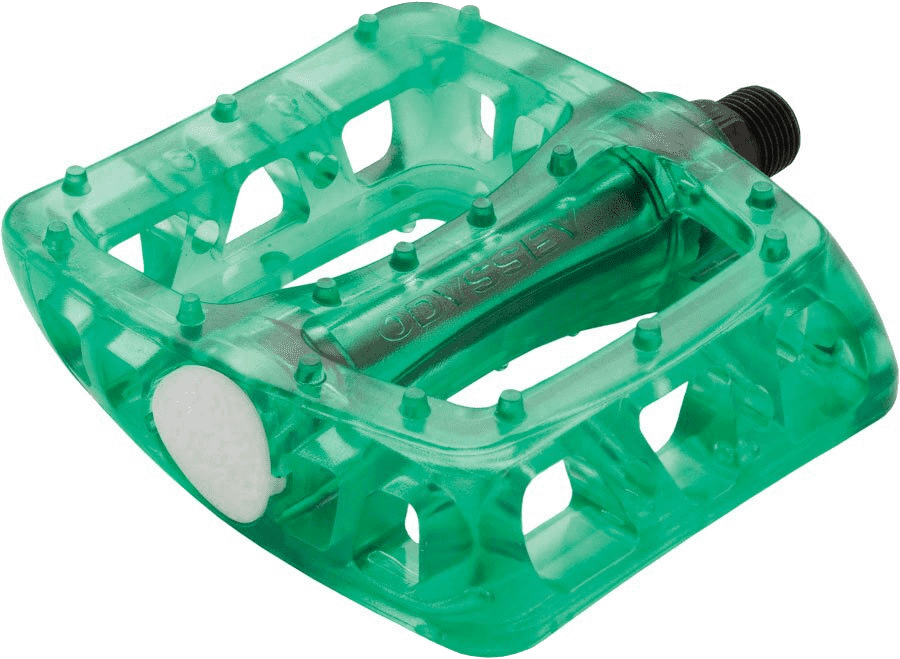 Pedals Odyssey Twisted PC 9/16 LIME clear