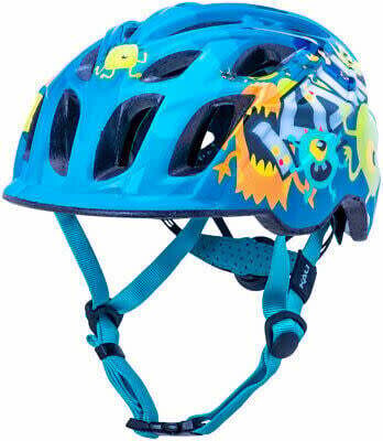 Kali Protectives Chakra Child Helmet - Monsters Blue, Children's, X-Small