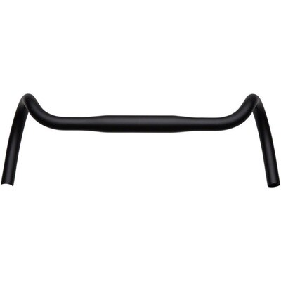 Salsa Cowchipper Drop Handlebar - Aluminum, 31.8mm, 44cm, Black