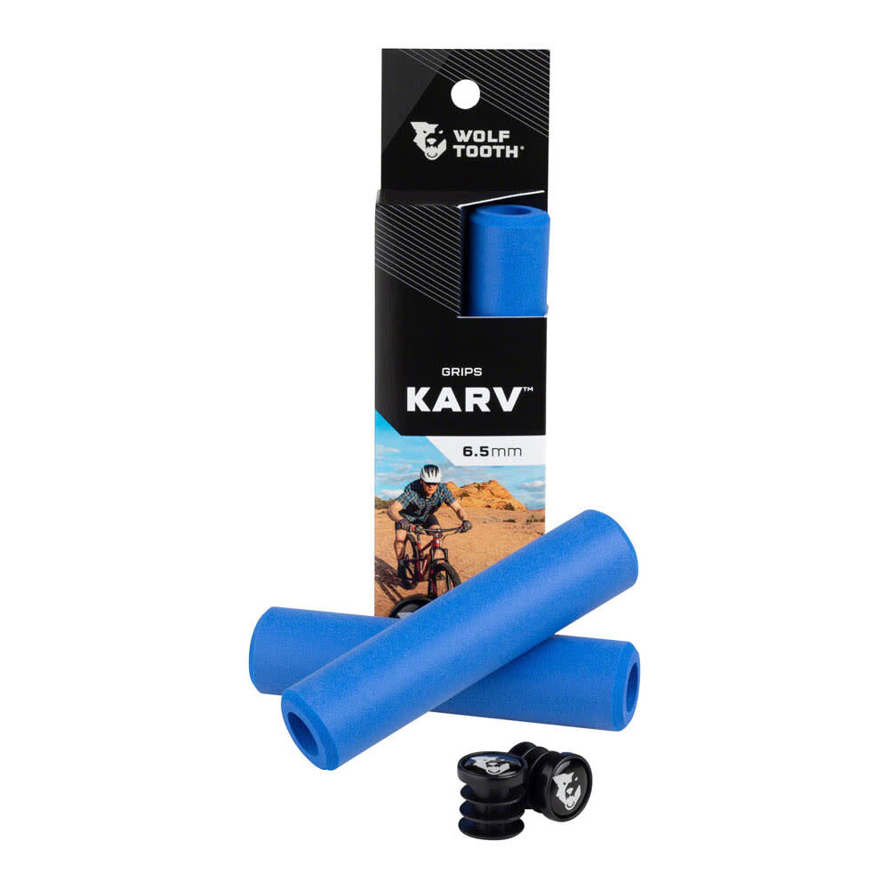 Wolf Tooth Karv Grips - Blue