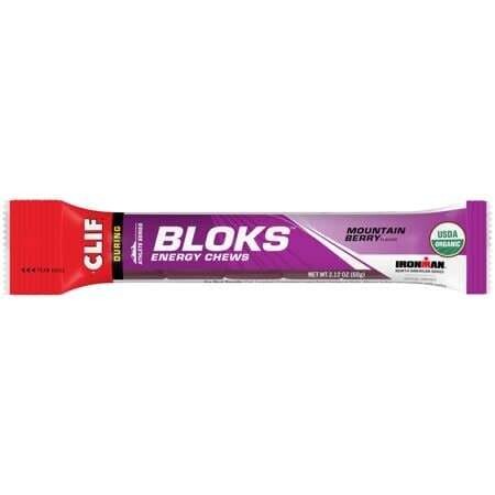 Clif Shot Bloks: Mountain Berry, each