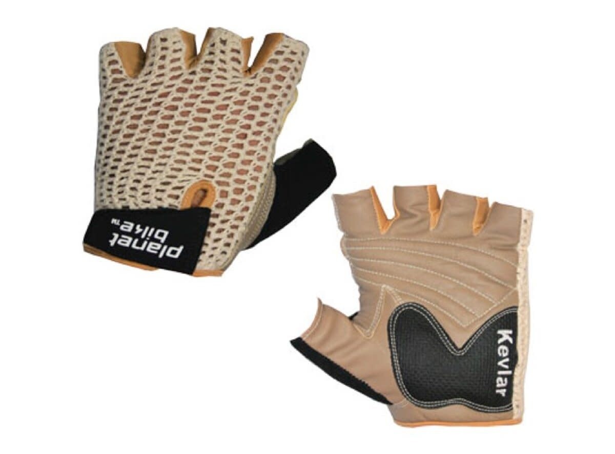 Planet Bike Taurus Gloves - Tan, Short Finger, Small