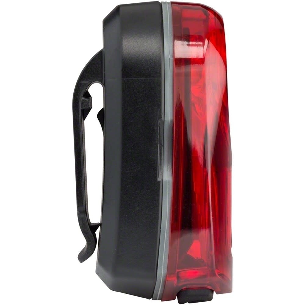 MSW Octodon Rear Taillight with Multiple Lighting Modes: Black 