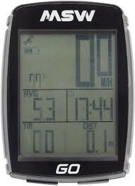 MSW Miniac GO GPS Bike Computer - GPS, Wireless