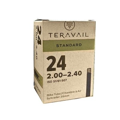 Tube 24"x 2.00-2.4” Schrader Valve