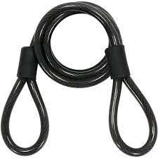 Serfas Lock 6Ft Twisted Cable With Double Looped Ends