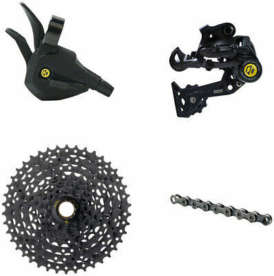 BOX Four 8S Multi Shift Groupset  , 11-42t Cassette, Multi Shift Shifter groupset