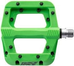 RaceFace Chester Pedals - Platform, Composite, 9/16", Green