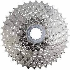 Shimano Alivio CS-HG400 Cassette - 9 Speed 11-36t Silver Nickel Plated