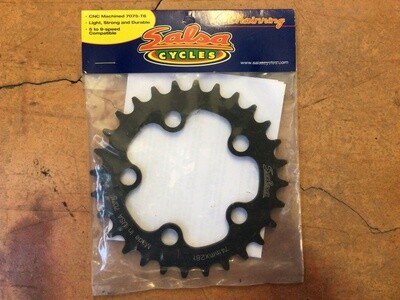 Salsa 28t 74mm 5 bolt inner chainring