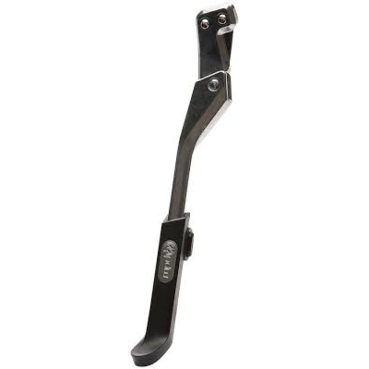Portland Design Works Power Stance Rear Mount Adjustable Kickstand: 18mm Spacing Silver
