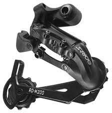 S-Ride M200 8sp Rear Derailleur, Long Cage - Black  NLS