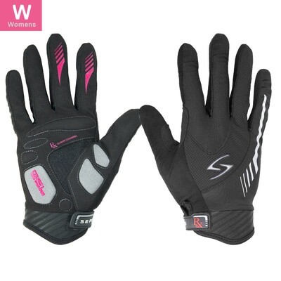 Serfas Glove *Women'S Full Finger Rx Black Small