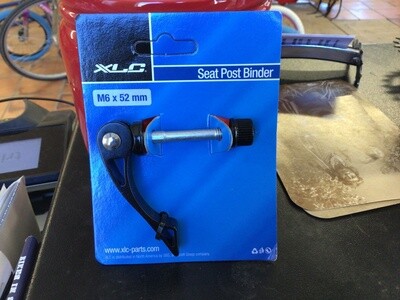 XLC Alloy Seatpost Binder 6mm x 50mm Black