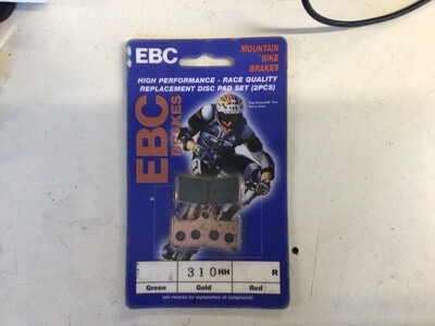 EBC Pads for Shimano XTR hydraulic caliper -gold