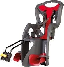 Baby Seat BELLELLI RR PEPE Frame Mount D-GY/RD