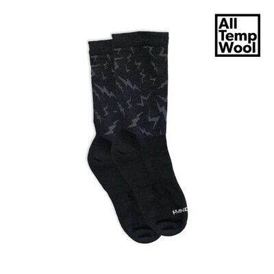 LG/XL Handup Socks Blizzard Bolts Wool
