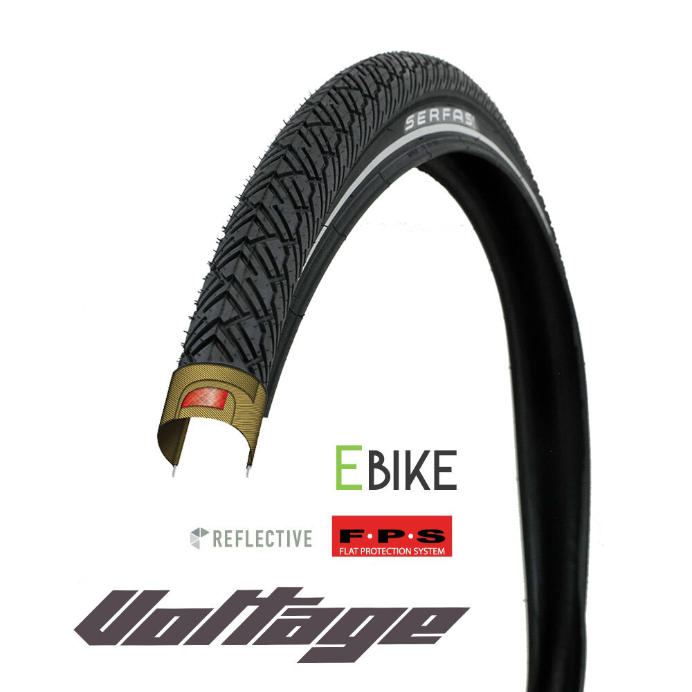 Serfas E-Voltage 27.5x2.2 Tire W/ Reflective