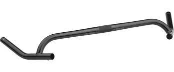 Surly Corner Bar Handlebar - 25.4mm clamp, 54cm Width, Chromoly, Black