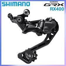 Shimano GRX RD-RX400 Rear Derailleur - 10-Speed, Long Cage, Black, With Clutch