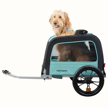 Retrospec Rover Waggin Pet Trailer, Blue Ridge