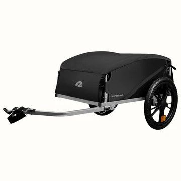 Retrospec Rover Hauler Cargo Trailer, Black