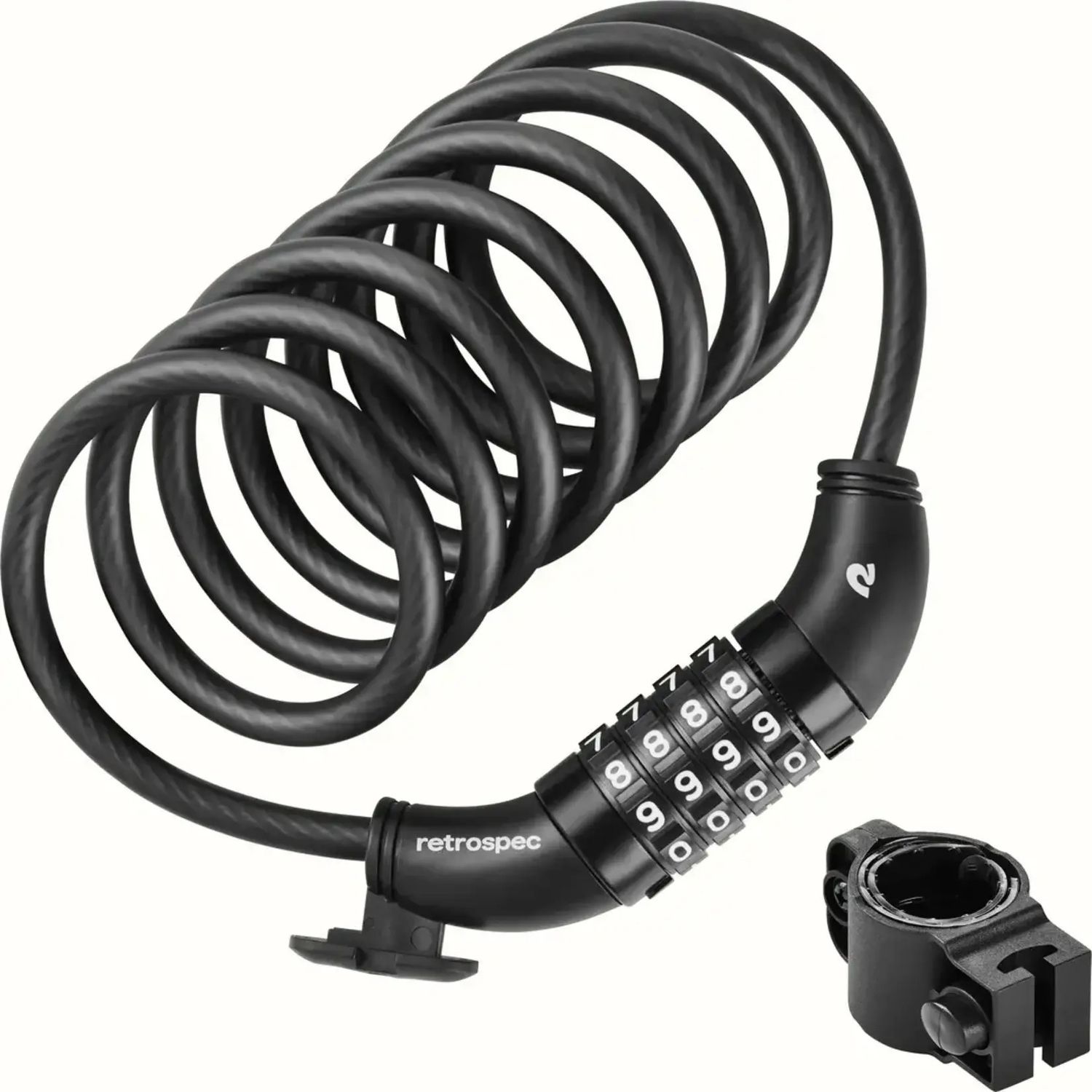 Retrospec Grizzly combo cable lock 8mm