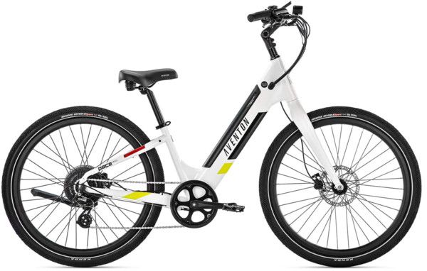 Aventon Pace 500.2 Step Thru, M/L- Ghost White