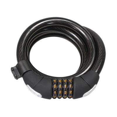 Serfas Lock 6Ft X 15Mm Coiled Combo Lock