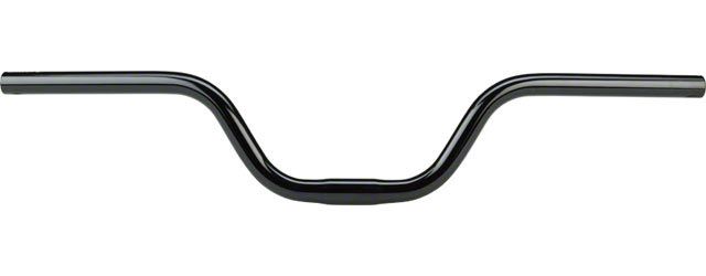 MSW High-Rise Bar 60mm Rise w/ 15d Sweep, Black
