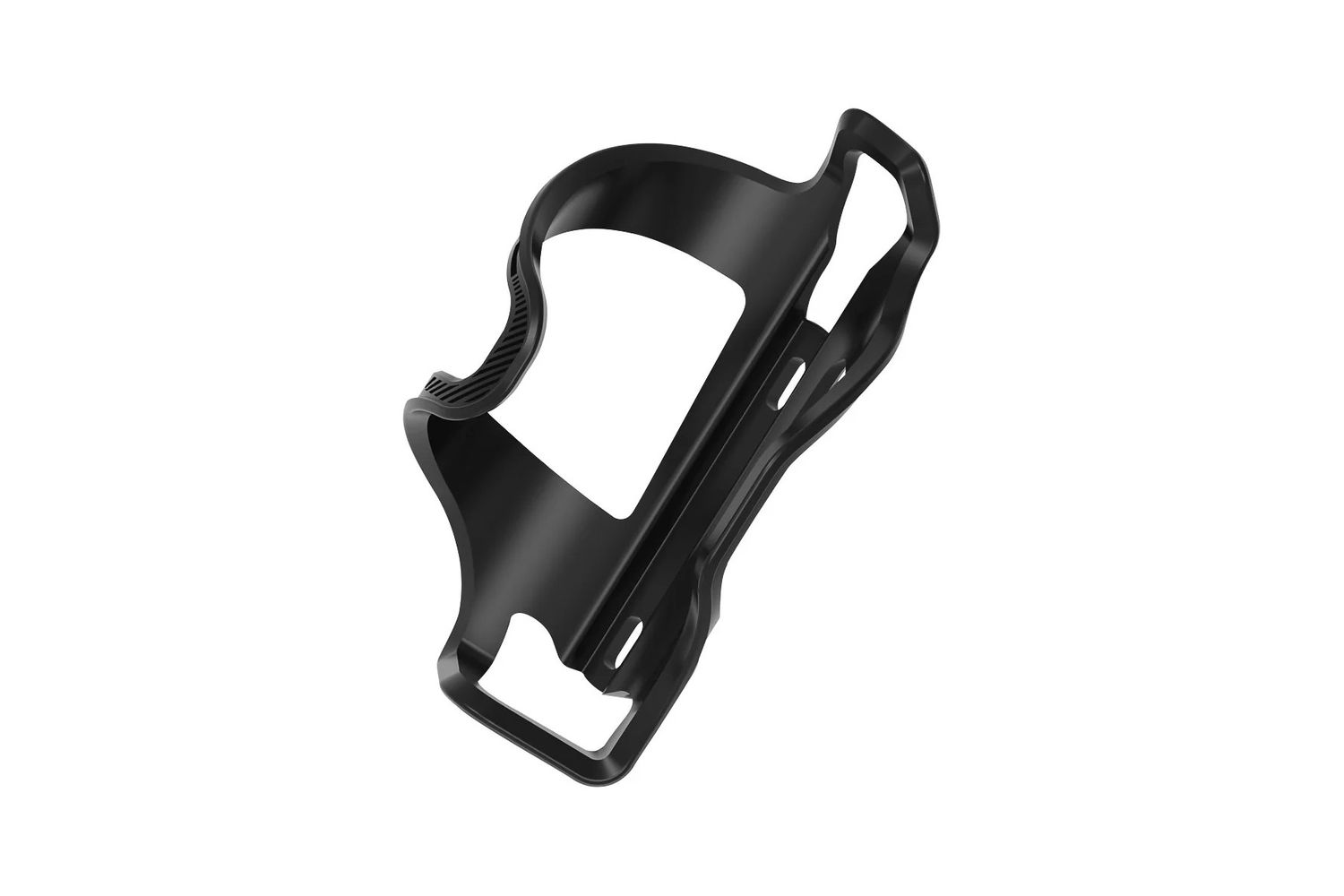 Lezyne Flow SL Water Bottle Cage - Right Side Entry, Enhanced Graphics, Black