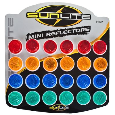 Mini Reflector w/Bolt- Assorted Colors