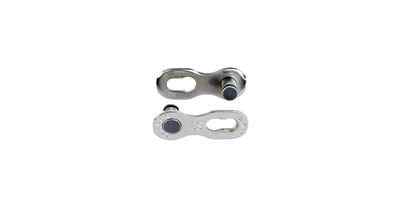 KMC MissingLink CL559R Connector - 10-Speed, Reusable, Silver, each