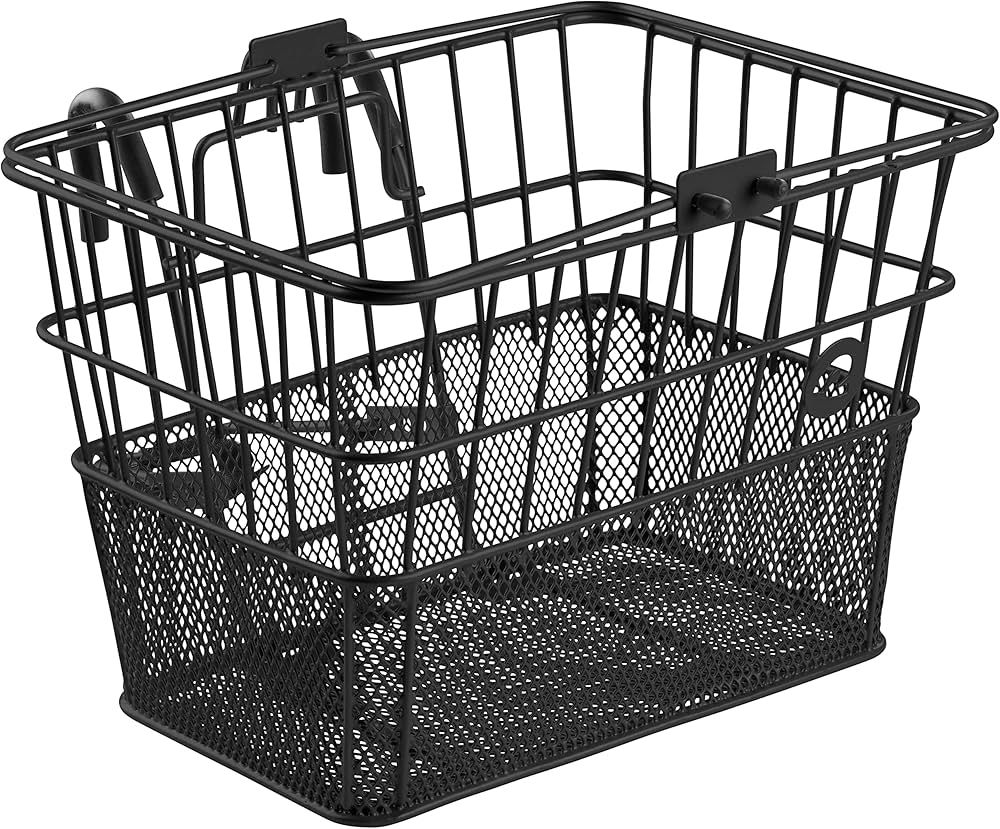 Retrospec Apollo Mesh Bike Basket V2 black