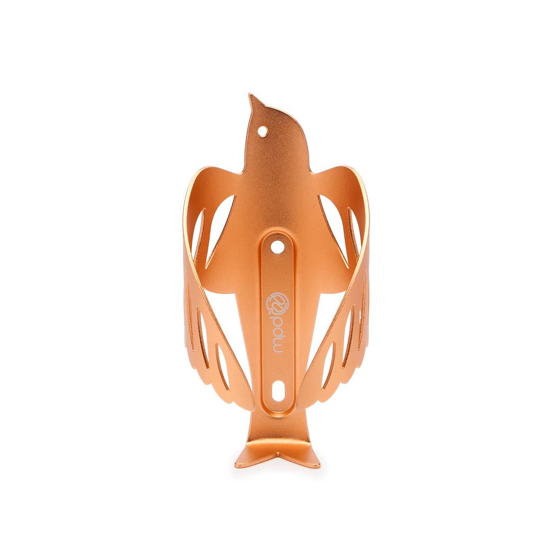 Portland Design Works Sparrow Cage Water Bottle Cage: Copper